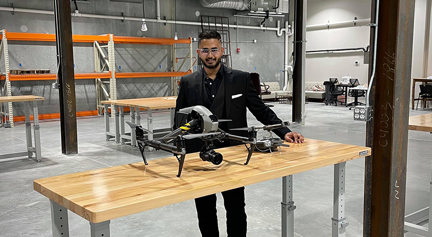Drone-in-Studio